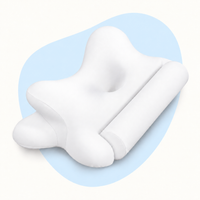 Nekko Align neck support pillow in Cloud White