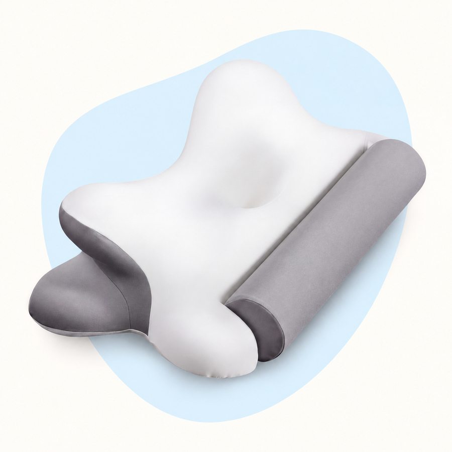 Nekko Align neck support pillow in Dusk Gray